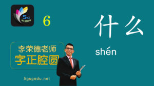 Read more about the article 李荣德主讲：字正腔圆（6） 什